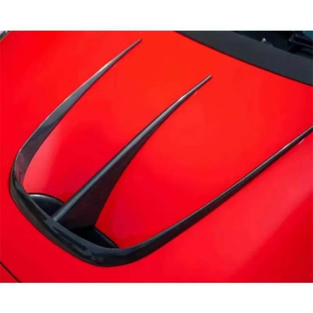High Quality Fast Delivery Whole Sale Price Dry Carbon Fiber M Style Front Hood Vent Hood Trim Body Kits for F8